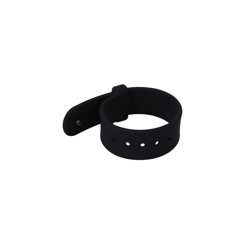 RockSolid by Doc Johnson Cockring ajustable The Belt 45 mm Noir